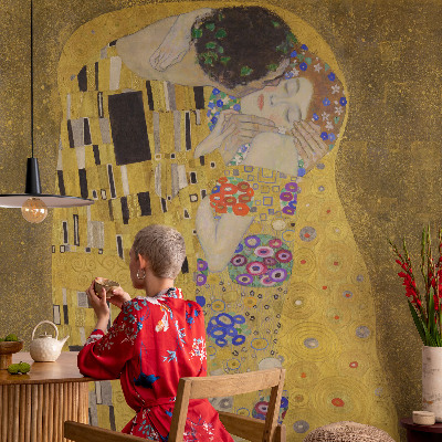 Peel and stick fototapet Par i jugendstil