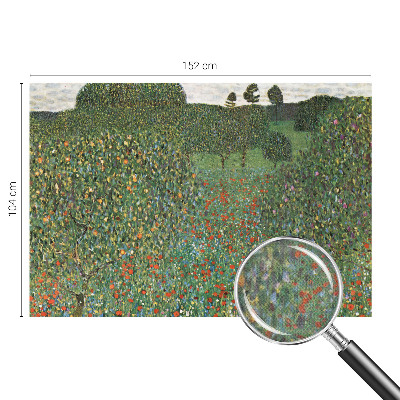 3D fototapet Blomsteräng