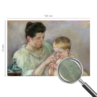 Fototapet barn Föräldravård