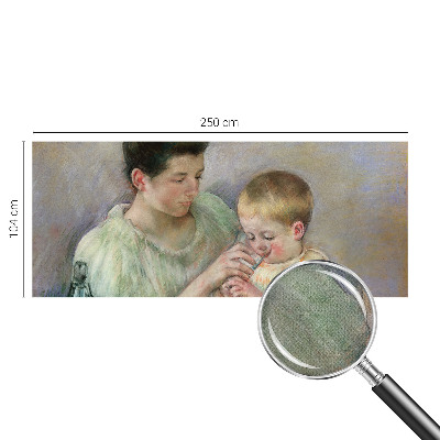 Fototapet barn Föräldravård