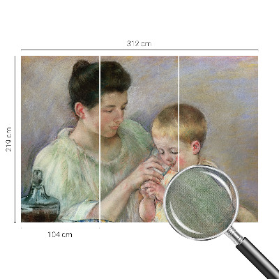 Fototapet barn Föräldravård