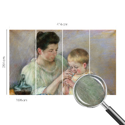 Fototapet barn Föräldravård