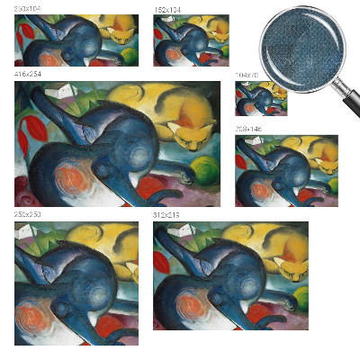 Fototapet barnrum Kattkonst