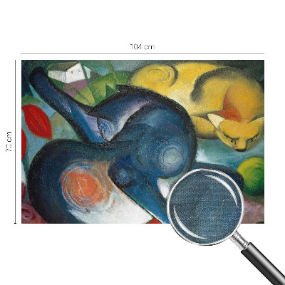 Fototapet barnrum Kattkonst