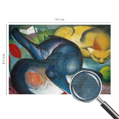 Fototapet barnrum Kattkonst