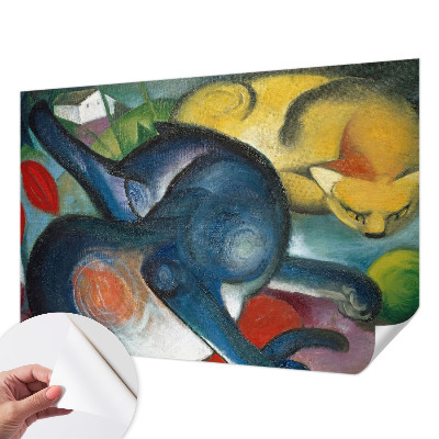 Fototapet barnrum Kattkonst