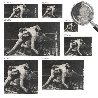 Fototapet för barn Boxarnas duell