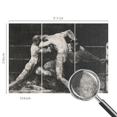 Fototapet för barn Boxarnas duell