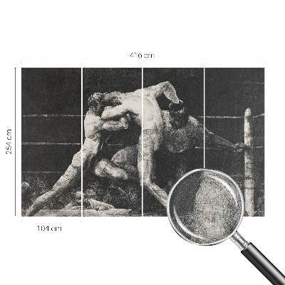 Fototapet för barn Boxarnas duell