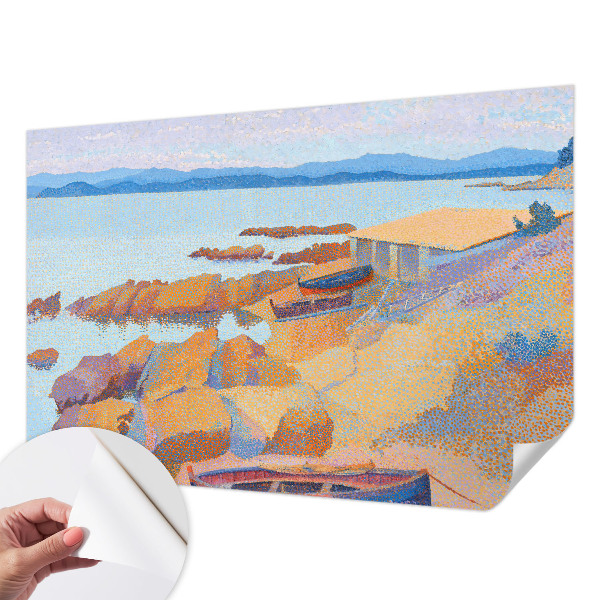 Peel and stick fototapet med motiv av havsutsikt