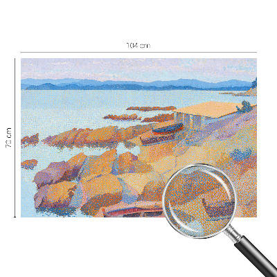 Peel and stick fototapet med motiv av havsutsikt