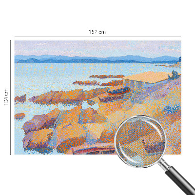 Peel and stick fototapet med motiv av havsutsikt