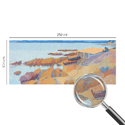 Peel and stick fototapet med motiv av havsutsikt
