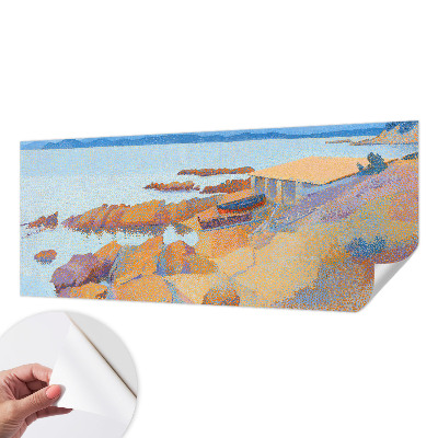 Peel and stick fototapet med motiv av havsutsikt
