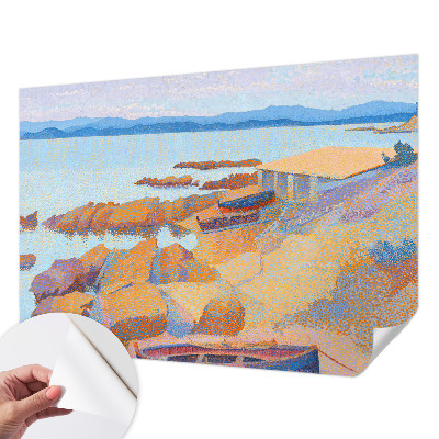 Peel and stick fototapet med motiv av havsutsikt