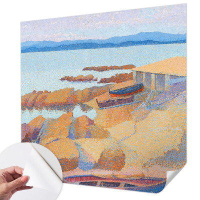 Peel and stick fototapet med motiv av havsutsikt