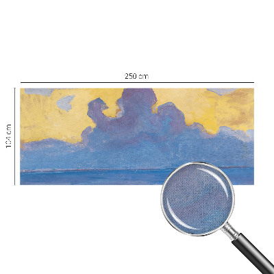 3D fototapet med motiv av ett molnlandskap