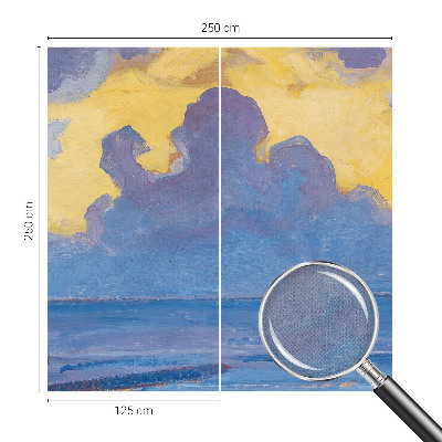 3D fototapet Molnlandskap