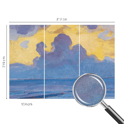 3D fototapet Molnlandskap