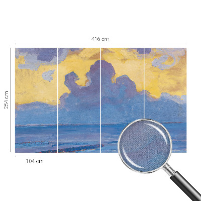 3D fototapet Molnlandskap