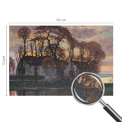 Peel and stick fototapet Kvällslandskap