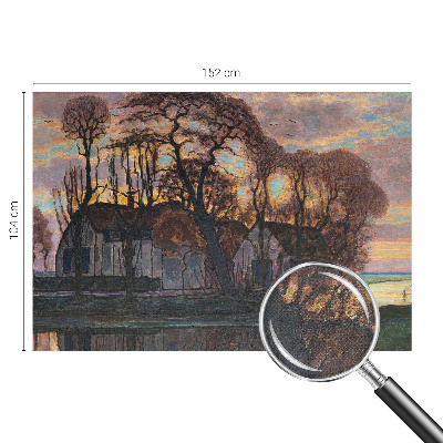 Peel and stick fototapet Kvällslandskap