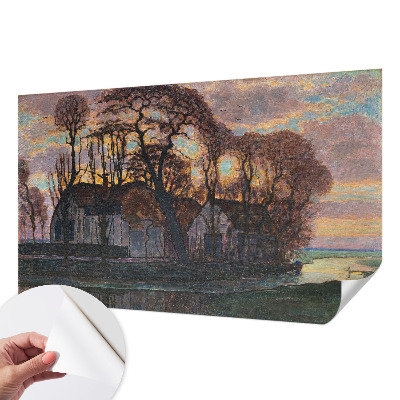 Peel and stick fototapet Kvällslandskap