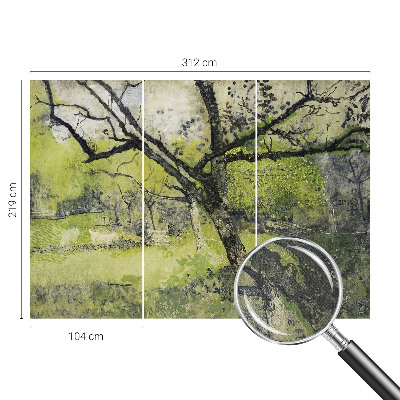 Fototapet barn Vårparken