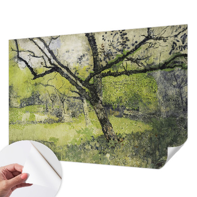 Fototapet barn med motiv från Vårparken