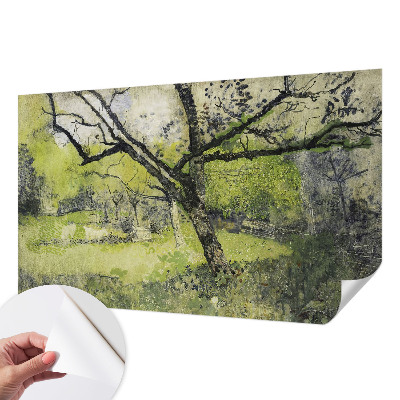 Fototapet barn med motiv från Vårparken