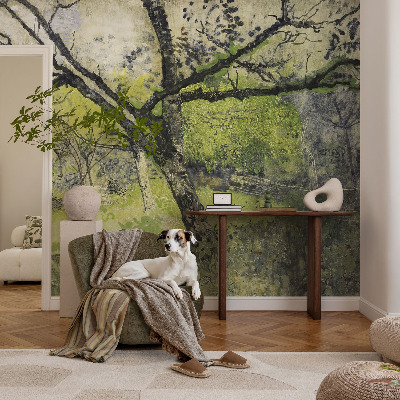 Fototapet barn Vårparken