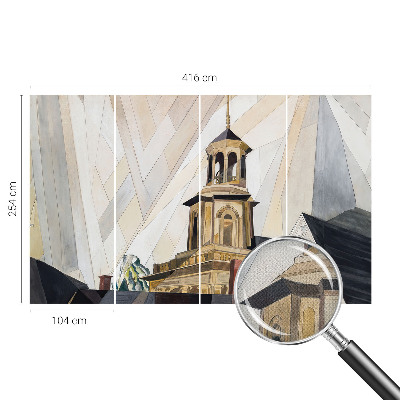 3D fototapet Arkitektoniskt torn