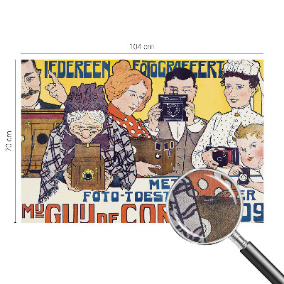 Peel and stick fototapet passion för fotografering