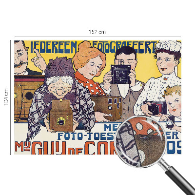 Peel and stick fototapet med motiv som uttrycker passion för fotografering