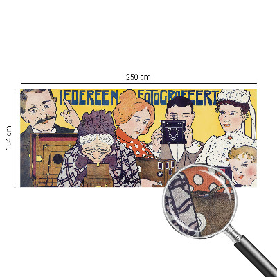 Peel and stick fototapet med motiv som uttrycker passion för fotografering