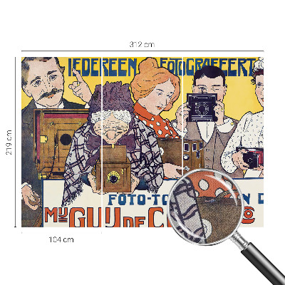 Peel and stick fototapet passion för fotografering