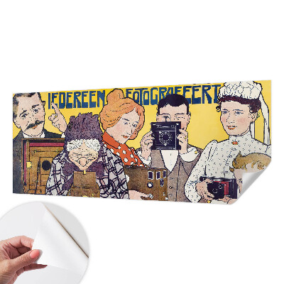 Peel and stick fototapet passion för fotografering