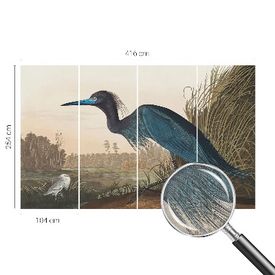 Självhäftande fototapet Vattenfåglar