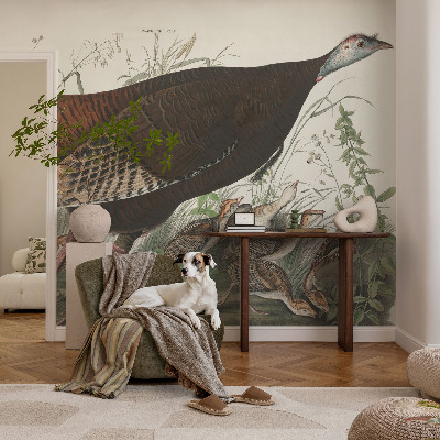 Fototapet barn i en naturlig och harmonisk design