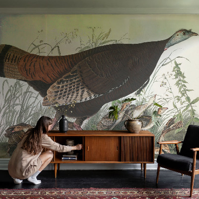 Fototapet barn i en naturlig och harmonisk design