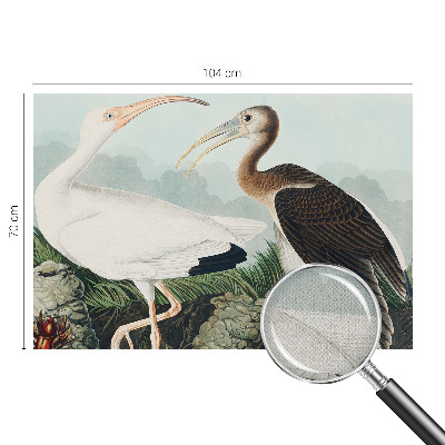 Fototapet för barn Fågelpar