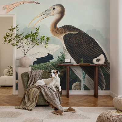 Fototapet för barn Fågelpar