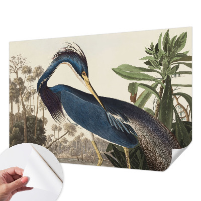 3D fototapet med motiv av exotisk natur
