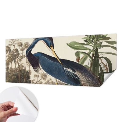 3D fototapet med motiv av exotisk natur