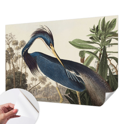 3D fototapet med motiv av exotisk natur
