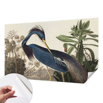 3D fototapet med motiv av exotisk natur