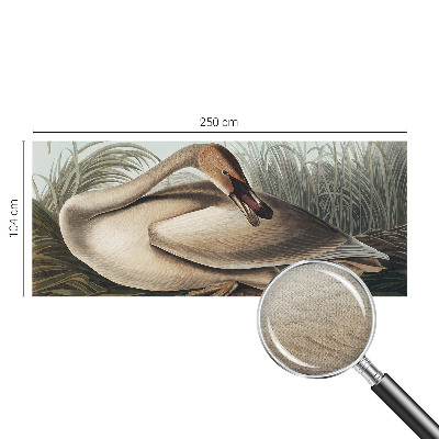Peel and stick fototapet med motiv av en naturlig fågel
