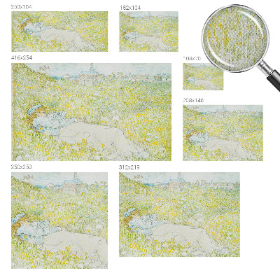 Peel and stick fototapet med motiv av våravkoppling