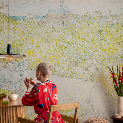 Peel and stick fototapet Våravkoppling