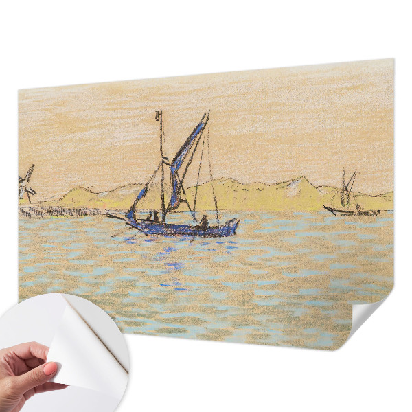 3D fototapet Fredens hav